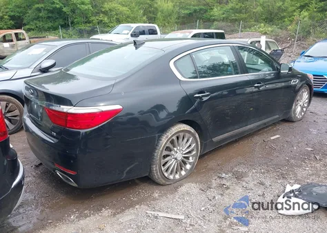 2016 Kia K900 Luxury 5.0L из США, поврежденный, VIN KNALW4D44G6028663